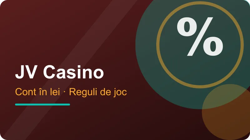 JV Casino – Limita ta și jocul responsabil Limita ta și jocul responsabil – ilustrație pentru secțiunea JV Casino